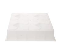 WATIIFUFU Reusable Concrete Paver Mold with 4-Hole Pattern, User-Friendly Brick Mold for Lawn and Garden Path Projects, Sturdy and Suitable for Grass and Sand Surfaces