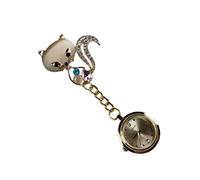 WATIIFUFU Rhinestone Nurse Pocket Watch Medical Hanging Watch for Nurses Clip Portable Design for Healthcare Professionals