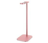 WATIIFUFU Rose Gold Headset Stand Aluminum Alloy Holder Desktop Headphone Rack for Computer Accessories Practical and Space-saving Design