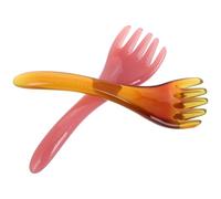 WATIIFUFU Scalp Comb with User-Friendly Compact Design Fiveclaw Resin 2pcs Lightweight Gua Sha Tool Improving Sleep Quality for Travel and Office Use