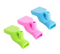 WATIIFUFU Silicone Faucet Extender Bathroom Accessory Portable Sink Tap Extension 3pcs that Makes Hand Washing Easier, Suitable for General Faucets