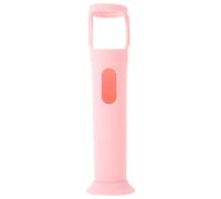 WATIIFUFU Silicone Wireless Microphone Sleeve Cover for Portable Dual Mic, Pink Anti-Rolling Shockproof Protector Case for Outdoor Karaoke and Live Sound