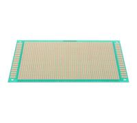 WATIIFUFU Single Sided Pcb Board 9X15Cm Green Solderable Breadboard Universal Circuit Board for Electronic Projects DIY Soldering