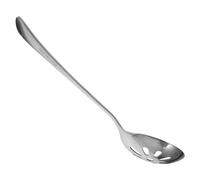 WATIIFUFU Small Perforated Slotted Spoon for Kitchen Household Serving Utensil Portable Spaghetti Spoon for Daily Use