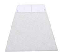 WATIIFUFU Square Linen Fabric Lamp Shade for Table and Floor Lamps Easy to Install and Reliable Cover Accessory Warm Light for Bedroom Living Study Office Suitable for Home and Hospitality