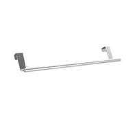 WATIIFUFU Stainless Steel Towel Rack Multifunctional Over Cabinet Towel Stand Organizer for Bathroom Kitchen Nail Storage Holder