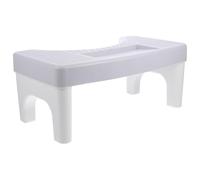 WATIIFUFU Sturdy Toilet Stool with Anti-Slip PP Legs Comfortable Bathroom Foot Step for Home Use Versatile Squatting Stool Relieves Foot Fatigue and Enhances Toilet Posture Non-Slip Design