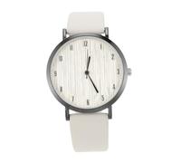 WATIIFUFU Stylish Women's Quartz Wrist Watch with Leather Strap and Wood Grain Dial, Simple Classic Design for Accurate Time Keeping, Lightweight and Elegant Accessory for School or Party