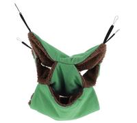 WATIIFUFU Three-layer Plush Hamster Hammock Warm Hamster Hanging Bed Pet Supplies for Cage Cozy Bedding