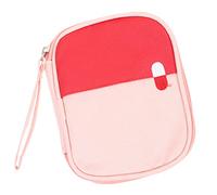 WATIIFUFU Travel Medicine Bag Kit Compact Storage Case Portable Outdoor Medicine Pouch