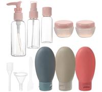 WATIIFUFU Travel Refillable Makeup Bottle Empty Squeezy Travel Bottles for Toiletry Bags for Refillable Spray Function