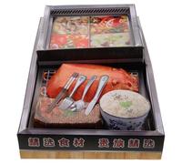 WATIIFUFU Unique Ancestor Sacrifice Paper Hot Pot Kit with Role-play Hot Pot Accessories, Decorative Festival Ancestor Sacrificial Crafts for Qingming Tomb Sweeping Ceremony and Ancestral