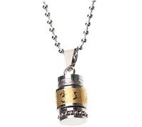 WATIIFUFU Urn Necklace for Ashes Cremation Ashes Keepsake Pendant Memorial Jewelry for Men Women Openable Design to Hold Cherished Memories Unique for Loved