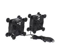 WATIIFUFU USB Cooling Fan Hydraulic Fan for Router Set-top Box Radiator for Electronic Devices