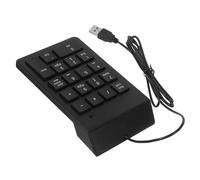 WATIIFUFU USB Wired Numeric Keypad Key Number Pad Portable Keyboard for Laptop Compact USB Numberpad with Stable Connection Compatible with Windows for Finance Banking Use