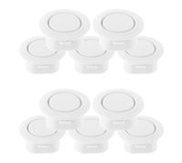 WATIIFUFU Vehicle Hole Cover Plug 10pcs Plastic Radar Hole Cap for Rear and Front Bumper Enhanced Protection Suitable for Various Cars