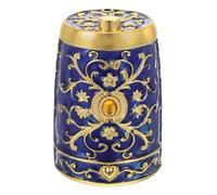 WATIIFUFU Vintage Automatic Toothpick Holder Container Press Pop-up Dispenser with Retro Luxury Design Portable Toothpick Storage Box for Kitchen Dining Table Travel and Home Use Elegant