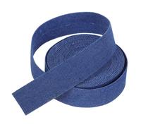 WATIIFUFU Vintage Blue Denim Ribbon Trim for Sewing DIY Hair Accessories and Bows Frayed Fabric for Garment Trims Wedding Bouquets Gift Wrapping Meters