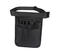 WATIIFUFU Waist Pack Nylon Pouch for Organizing Medical Tools Spacious Design for Daily Accessories for Healthcare Professionals Black