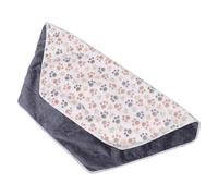 WATIIFUFU Washable Pee Pad for Dogs Hexagon Reusable Training Mat with Absorbent Coral Fleece Non-slip Extra Large Size for Indoor Areas and Outdoor Travel Winter Pet Playpen Bottom Pad