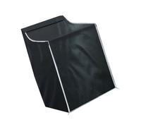 WATIIFUFU Waterproof Washing Machine Cover 75x73cm Black Oxford Cloth Washer Protector for Full Automatic Machines Dustproof and Sunproof Outdoor Use