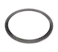 WATIIFUFU Wave Pattern Watch Bezel Black Metal Scale Protector Compatible with Galaxy Watch Stylish Scratch-resistant Cover Accessory for Personalizing and Decorating Smartwatches