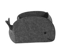 WATIIFUFU Whale Bathroom 3 Pcs Toy Storage Box Foldable Laundry Basket Doll Sundries Bin for Nursery Desktop Toys Whale Storage Basket Container Toy Basket Makeup Storage Case Room Basket Felt Cloth