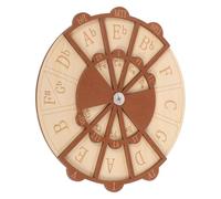 WATIIFUFU Wooden Circle of Fifths Guitar Tool for Beginners and Adults Music Theory Chord Practice Wheel Scale Progression Chart Songwriting Aid Finger Dexterity Enhancer