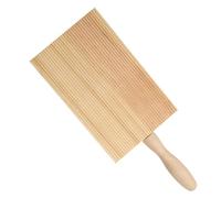 WATIIFUFU Wooden Gnocchi Maker and Pasta Board with Ergonomic Handle, Convenient to Use Dough Kneading Board for Homemade Pasta and Noodles, for Home Kitchen Use