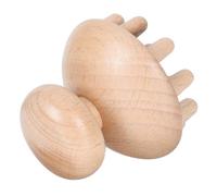 WATIIFUFU Wooden Massage Comb Point, Scalp Massager Tool for Hair Growth and Head Meridian Massage, 1pcs Natural Wood Handle Comb for Anti-Hair Loss Care