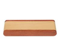 WATIIFUFU Wooden Pen Storage Box Single Slot Lightweight Rotating Design Rectangular Pen Organizer for Business