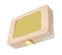 WATIIFUFU Wooden Teeth Keepsake Box Creative Storage for Teeth Hair for Boy Girl Preserving Childhood Memories Japanese Stickers