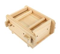 WATIIFUFU Wooden Tofu Maker Mold DIY Tofu Press Box for Home Use Smooth Polished with Stable Performance Easy to Clean and Store Practical Making Tool for Vegan Cooking