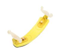 WATIIFUFU Yellow Rubber Violin Shoulder Rest, Comfortable Design to Reduce Back Pressure, Hand-Held Instrument Shoulder Rest Accessory for Violin Players
