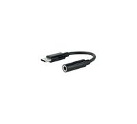 Watio Wave Adapter Cable - USB-C to 3.5 mm Jack Cable, Length of 11 cm, Black, Ideal for Audio, Fast and Efficient Connection.*
