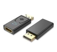 Watio Wave Adapter - Displayport to HDMI adapter, transmits audio and video; durable material, easy installation, support various resolutions.*
