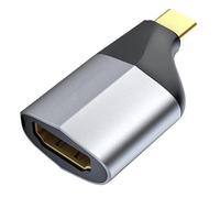 Watio Wave Adapter - USB C Male to HDMI Female Adapter - Black - Ideal for Video Streaming - Support 4k - Sturdy and Compact Material*