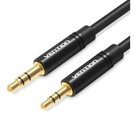 Watio Wave Audio Cable - Stereo Cable 3.5 mm Jack Male to 2.5 mm Female Jack 2 Metres Length Black Flexible and Durable*