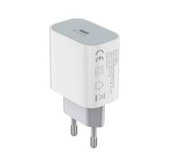 Watio Wave Charger - 18W Type-C Network Charger, White, Compact and efficient, Ideal for charging electronic devices quickly.