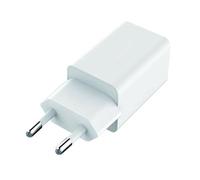 Watio Wave Charger - USB network charger with 2 ports, 12 W power, white and compact, ideal for charging multiple devices simultaneously.