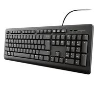 Watio Wave KEYBOARD - Compact Multimedia Keyboard with USB Port, Quiet Keys and Leak-Proof Ideal for Everyday and Efficient Use