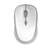 Watio Wave Mouse - wireless, multidevice, optical, white, with USB connection, compatible with multiple operating systems.*