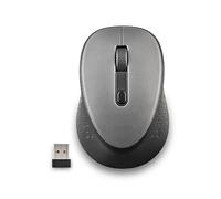 Watio Wave Mouse - wireless, optical, Grey, USB connection, 1600 dpi, ergonomic design, compatible with multiple operating systems.*