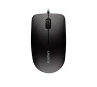 Watio Wave Optical Mouse - Cable Mouse, USB Connection, High Precision Optical Sensor, Ergonomic Design in Black, Ideal for Everyday Use and Gaming