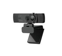 Watio Wave Webcam 4K 8.3MP USB 3.58mm 80° Viewing Angle Auto Focus Dual Microphone Adapter Included Ideal for Video Conferencing