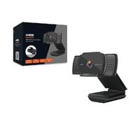 Watio Wave Webcam - HD, 2k interpolated, USB, 3.6mm lens, autofocus, 30fps, 72° viewing angle, includes built-in microphone.