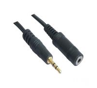 watiowave 3.5mm male to 3.5mm female stereo audio cable, 5 meters, ideal for connecting audio devices and improving sound quality.