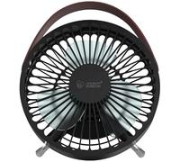 WatioWave MINI DESK FAN USB 5W Ø14CM BLACK TAPRI
