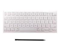 WATIPUNO Replacement Keycap Keys,Full Set of Keycaps Key Cap Fits for iPad Pro 11" (1st/2nd/3rd/4th gen) and iPad Air (4th/5th gen/M2) A2261 Magic Keyboard Series (White)