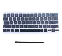 WATIPUNO Replacement Keycap Keys,Full Set of Keycaps Key Cap Fits for iPad Pro/Air 13 inch A2480 (3rd/ 4th/5th/6th gen) M2 Magic Keyboard Series (Black)